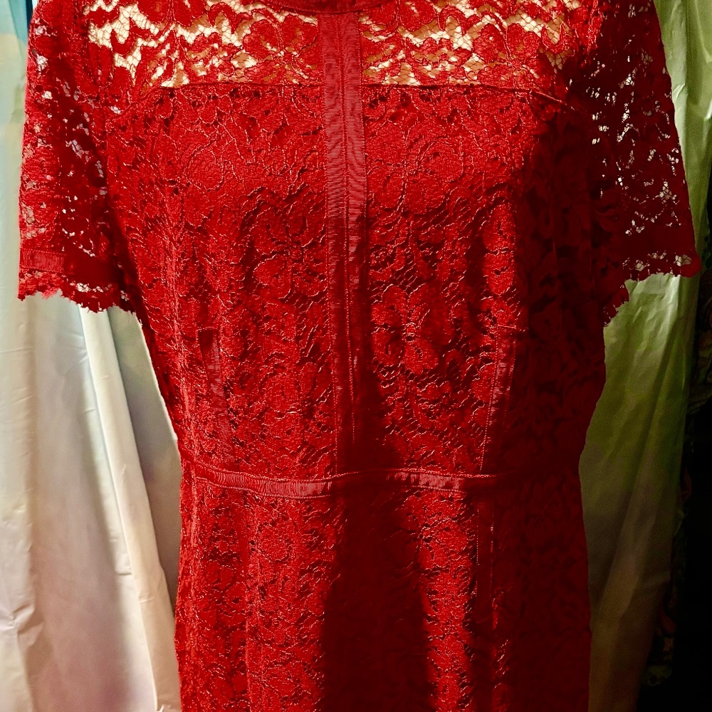 Red Lace Dress